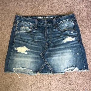 American Eagle Jean Skirt